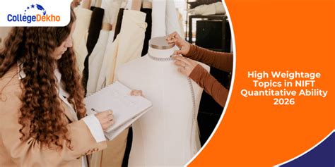 High Weightage Topics in NIFT Quantitative Ability 2026 | CollegeDekho