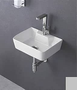 Lorenz Wall Mount (16''X12''X05'') WASH Basin (Vessel Sink) for Modern ...