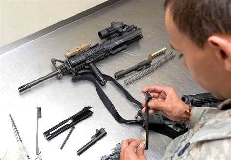 SFS performs routine maintenance on weapons > Barksdale Air Force Base > Display