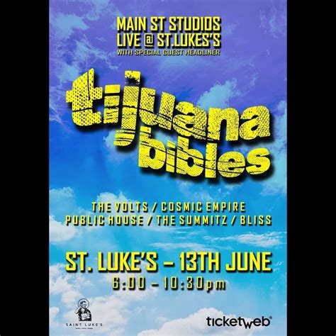 Tijuana Bibles at Saint Lukes & The Winged Ox on 13th June for Main St ...