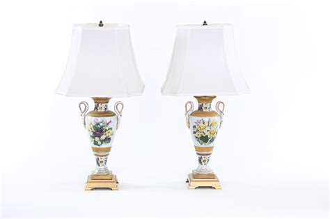 Antique Porcelain Table Lamps