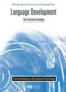 Language Development - The Essential Readings: Buy Language Development ...