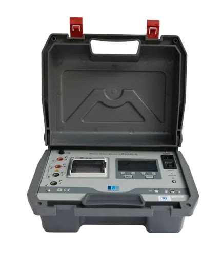 Low Resistance Meter - DLRO Digital Micro Ohm Meter LR 2065-S ...