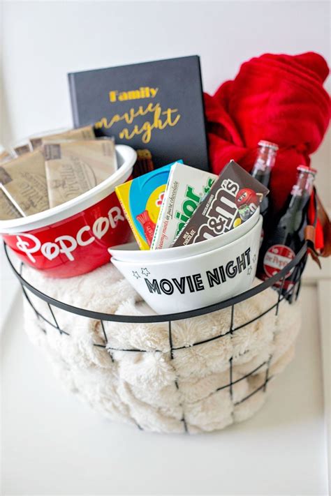 How to make the perfect movie night gift basket – Artofit