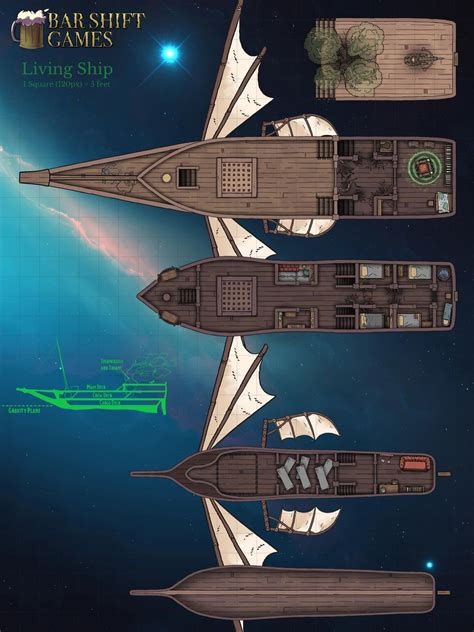 Sharing my wonderful maps that I've made so far for spelljammer! Some ...