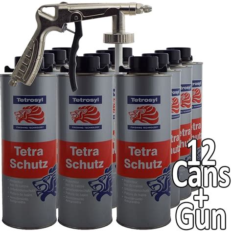 Buy Tetraschutz Tetrosyl Schutz Paint 12 x 1 Litre Bottles + Air ...