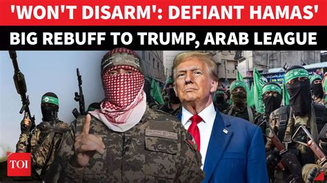 Hamas Screams 'NO' At Trump's 'Surrender' Demand; Disses Witkoff's Gaza ...