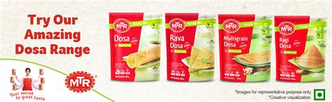MTR Rava Dosa Mix - Breakfast Mix | Quick Breakfast | Instant Ready to ...