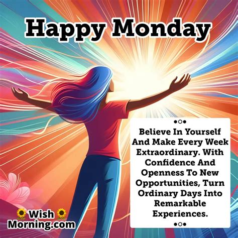 Happy Monday Motivational Messages - Wish Morning