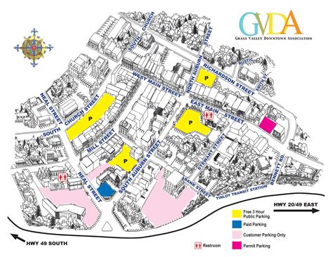 Map Of Grass Valley California Grass Valley, California Mining Claims