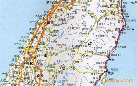 台湾地图高清版大图2022