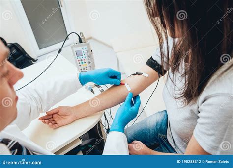 Reception at the Doctor-neuropathologist. Medical Examination in Hospital Stock Photo - Image of ...