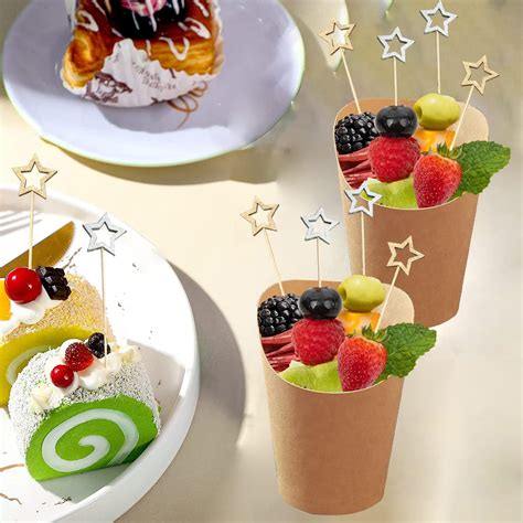 Buy 50 Cups + 100 Picks] Charcuterie Cups with Cocktail Picks,French ...