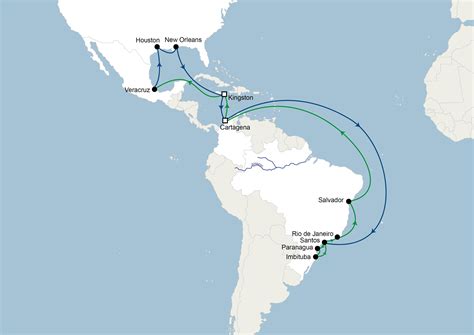 Brazil Ports Map
