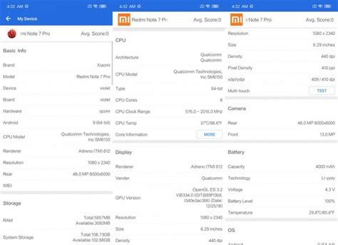 Image result for Redmi Note 7 Pro Brightness Level