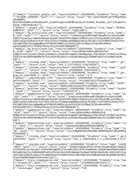 Image result for JSON-format Cookies File