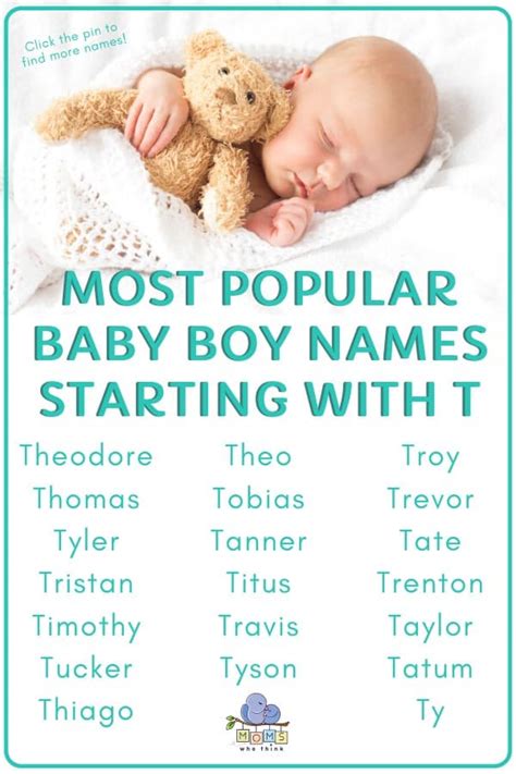 Baby Boy Names That Start With T