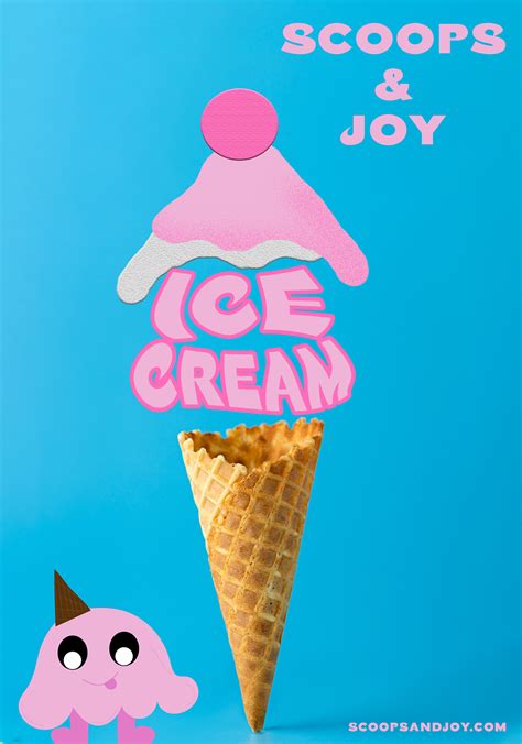 Scoops and joy Icecream Branding/packaging on Behance