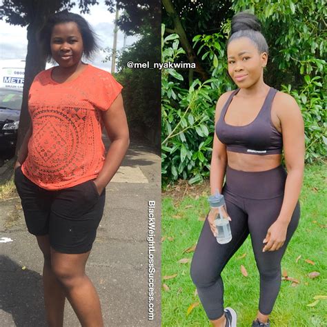 Melody lost 77 pounds/35 kgs - Black Weight Loss Success
