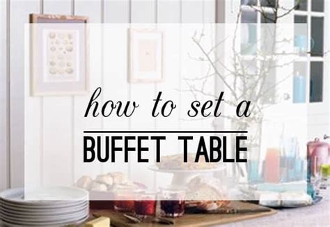 Buffet Set Up 的图像结果