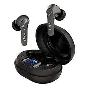 pTron Bassbuds Ultima ANC Active Noise Cancelling TWS, Bluetooth 5.0 ...