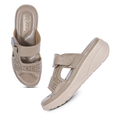 Women Laser Cut Detailed Wedge Heels | Padchin
