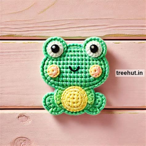 Crochet Frog Ideas, Appliques and Small Crochet Projects with Leftover Yarn