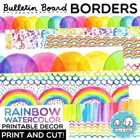 Printable Bulletin Board Borders Template at gethamzablog Blog