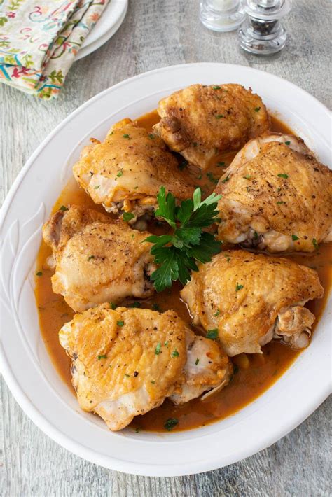 Poulet au Vinaigre (Chicken with Vinegar) | For the Love of Cooking ...