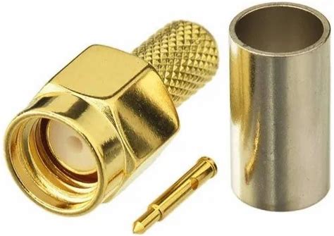 SMA Connectors - SMA Male Straight Crimp Type Connector For LMR400 ...