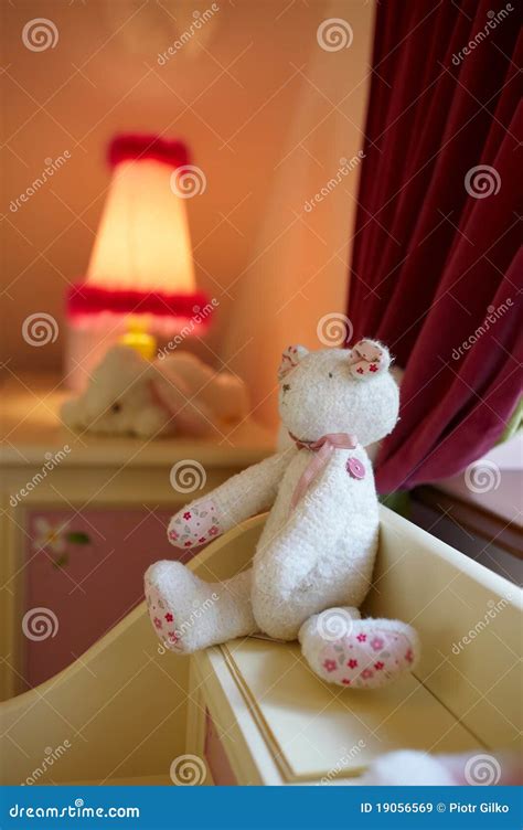 White stuffed bear stock image. Image of bear, soft, child - 19056569