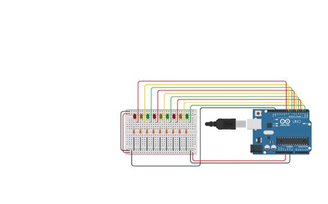 Image result for How to Make Traffic Light in Tinkercad Using Code