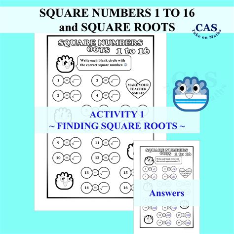 Image result for Math Craft Square Numbers