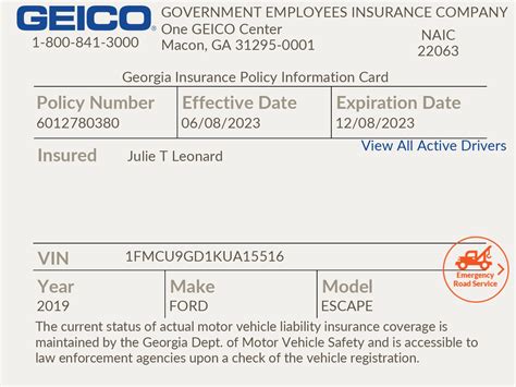 Car insurance template new dairyland auto insurance card dannybarrantes ...