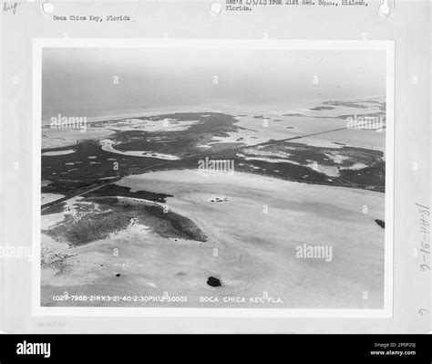 Florida - Boca Chica Key, Aerial Photograph Stock Photo - Alamy