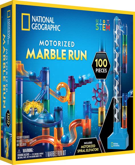 National Geographic Motorized Marble Run Kit In Multi-color | ModeSens