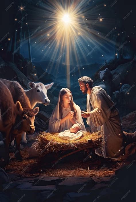 Baby Jesus In A Manger Images at saskineticblog Blog