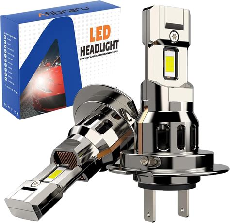 Afibraru H7 LED Headlight Bulb, 20000LM 600% Super Brighter LED ...