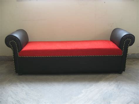 Red & Black Settee for sale |Offers on New & Second Hand options