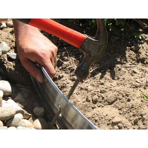 Buy 24 ft. x 4 in. Black Aluminum Landscape Edging Project Kit (4 - 6 ...