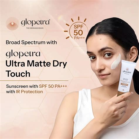 ULTRA MATTE DRY TOUCH Sunscreen SPF 50 PA+++ – Glopetra