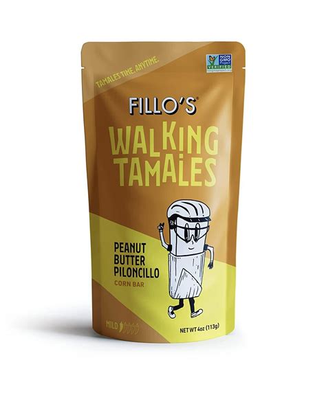Fillo's Walking Tamales Corn Bar - Peanut Butter Piloncillo (mild)