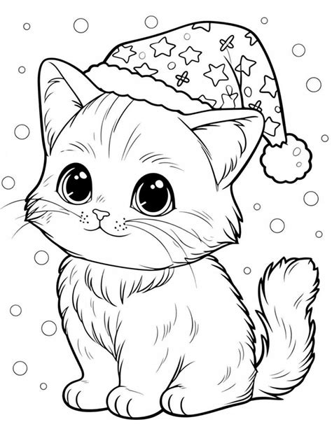 67 Super Cute Cat Coloring Pages [Free Printable] - Our Mindful Life