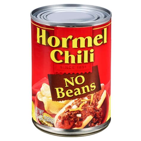 Amazon.com : Hormel Chili No Beans, 10.5 Oz : Grocery & Gourmet Food