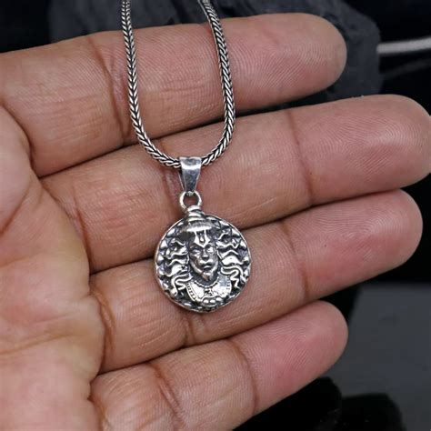 Hanuman Locket Pendant with Chain – Astromudra