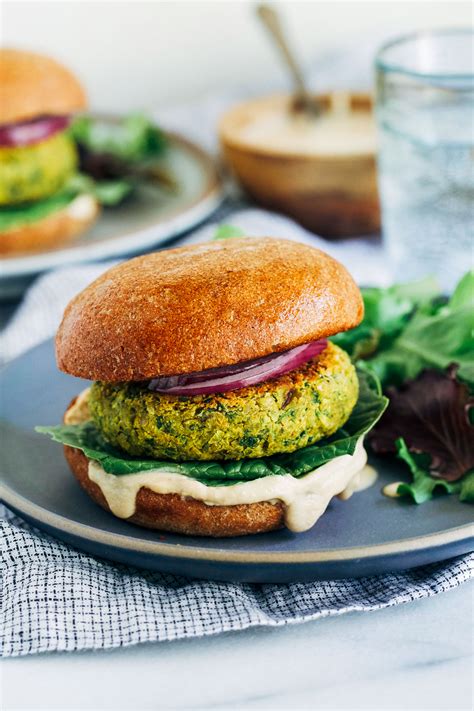Turmeric Falafel Burgers - Making Thyme for Health