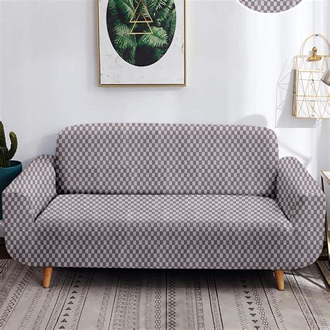 Buy Helios Morgan Checked 2-Seater Sofa Cover from Helios by Home ...