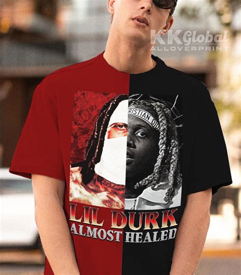 Lil Durk Split Shirt, Y2K 90s Merch Vintage Almost Healed Shirt sold by ...