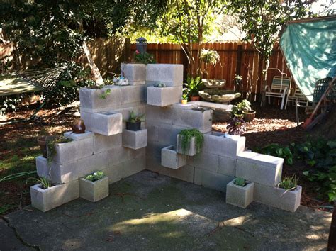 How To Build A Block Wall Planter at Fred Morales blog