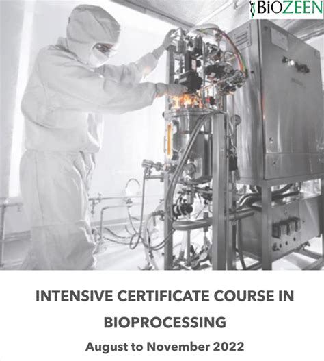 BiOZEEN Intensive Certification Course in Bioprocessing [ICCB 02 ...